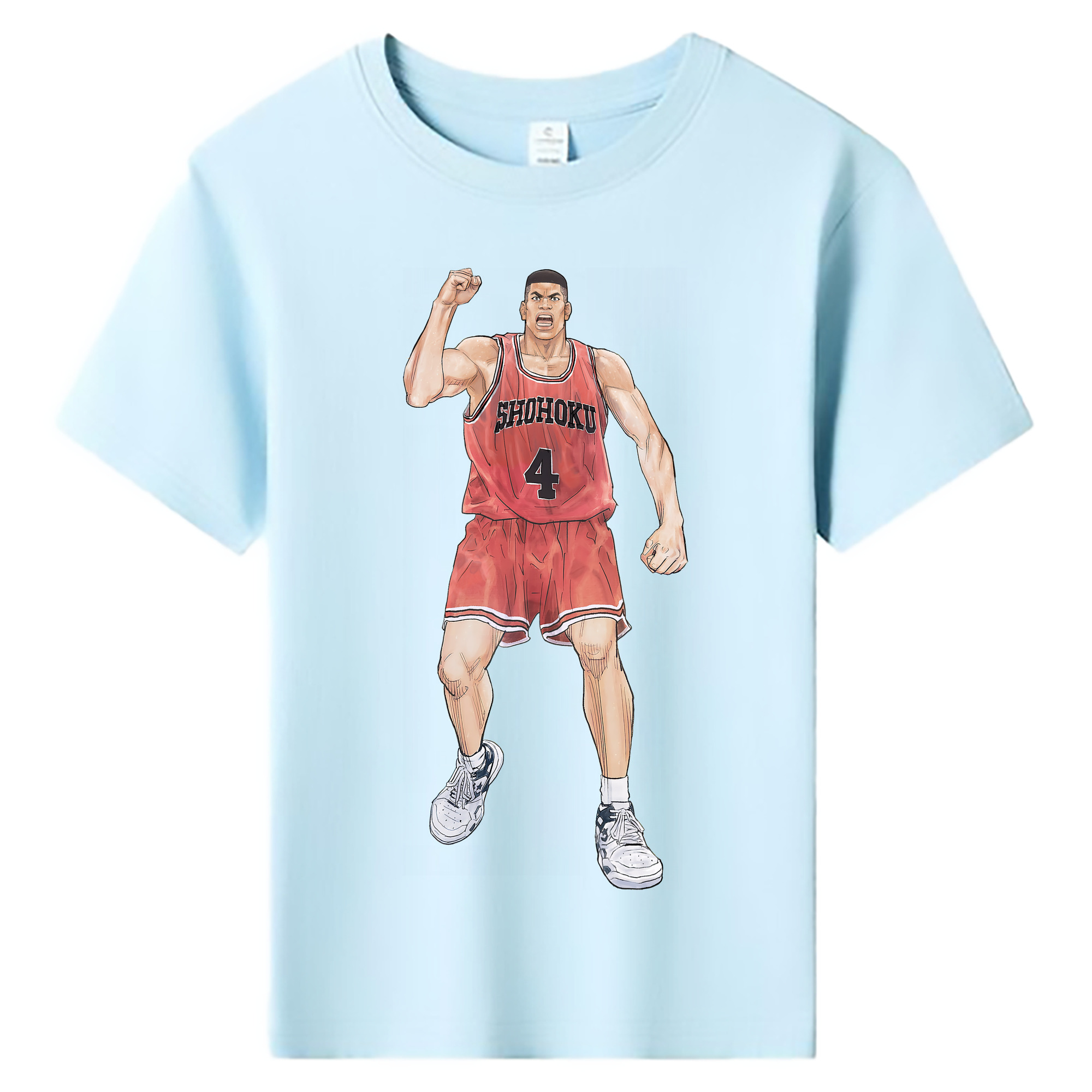 （画像用） SLAM DUNK／スラムダンク 綿100％キッズTシャツ（フロントプリント）